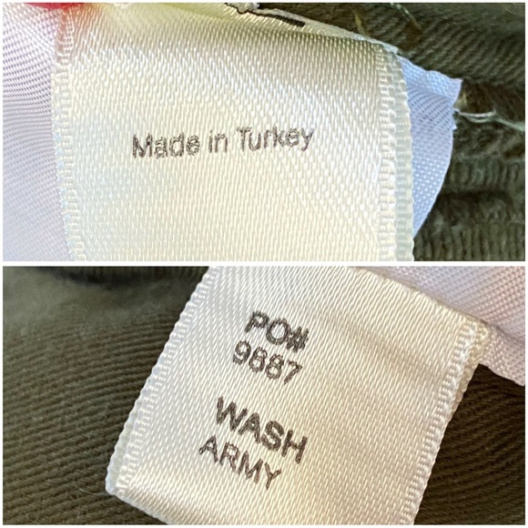 REFORMATION AARON GREEN CORDUROY COLLARED LONG SLEEVE ZIP UP JUMPSUIT - Picture 14 of 16